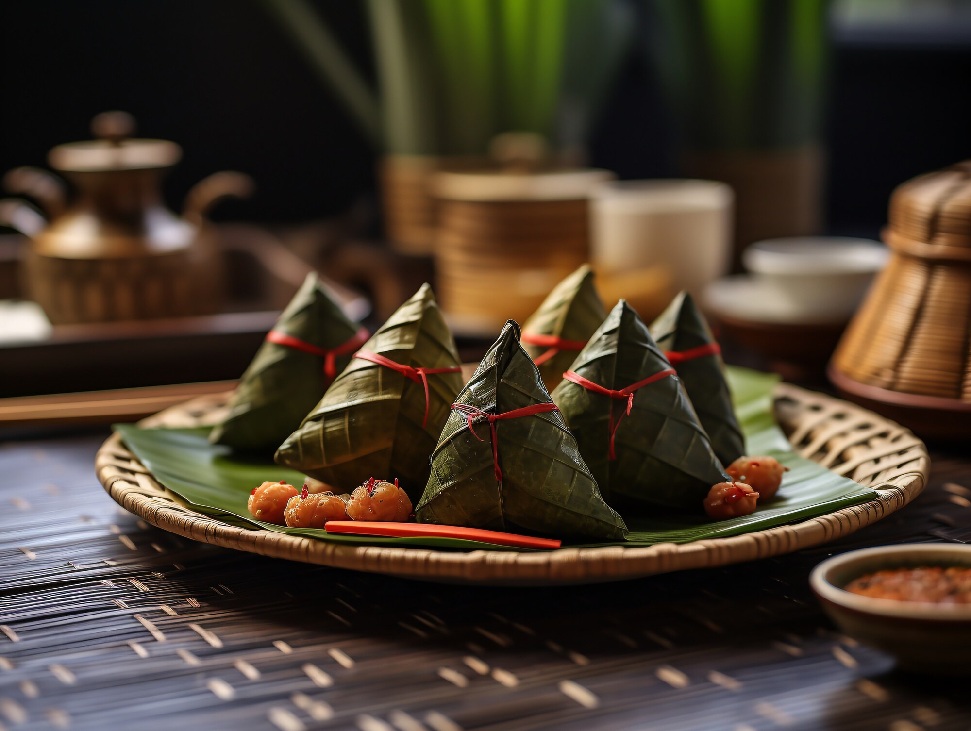 美食食物中国新年团圆